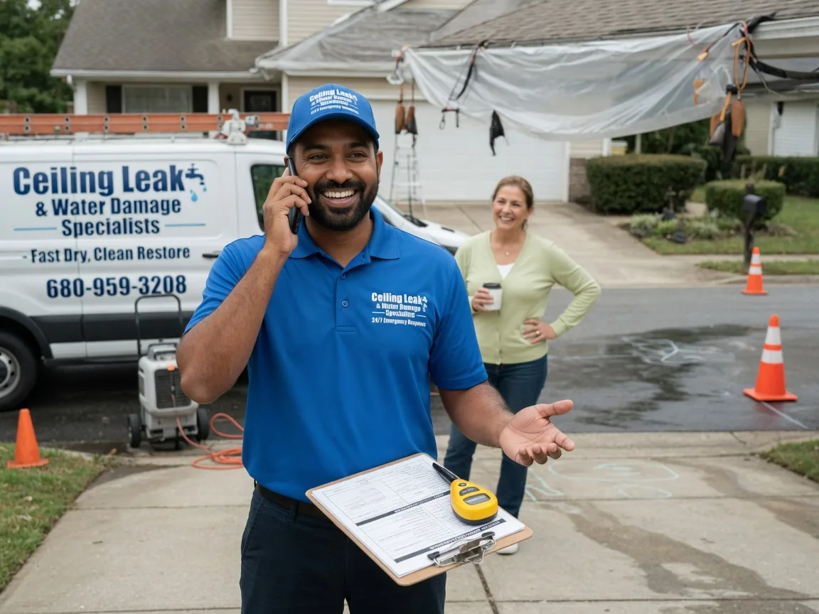Ceiling Leak Cleanup Pittsville, VA FAQs